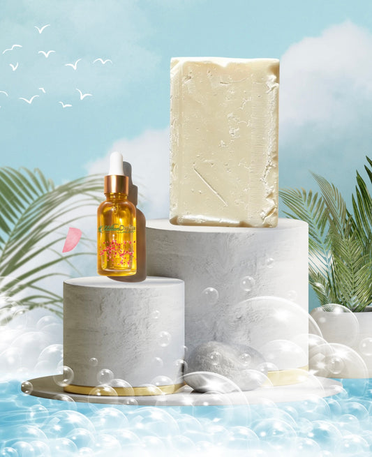 Snow White Soap & 1 oz Rose Oil